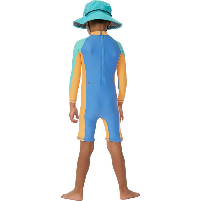 Rip Curl Jungen Mystic 2024 UPF Langarm-Surfanzug TNNTRV - Blue Yonder